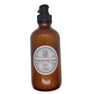 TnJs Shop Natural Highly Concentrated, Magnesium Lotion Unscented 8oz